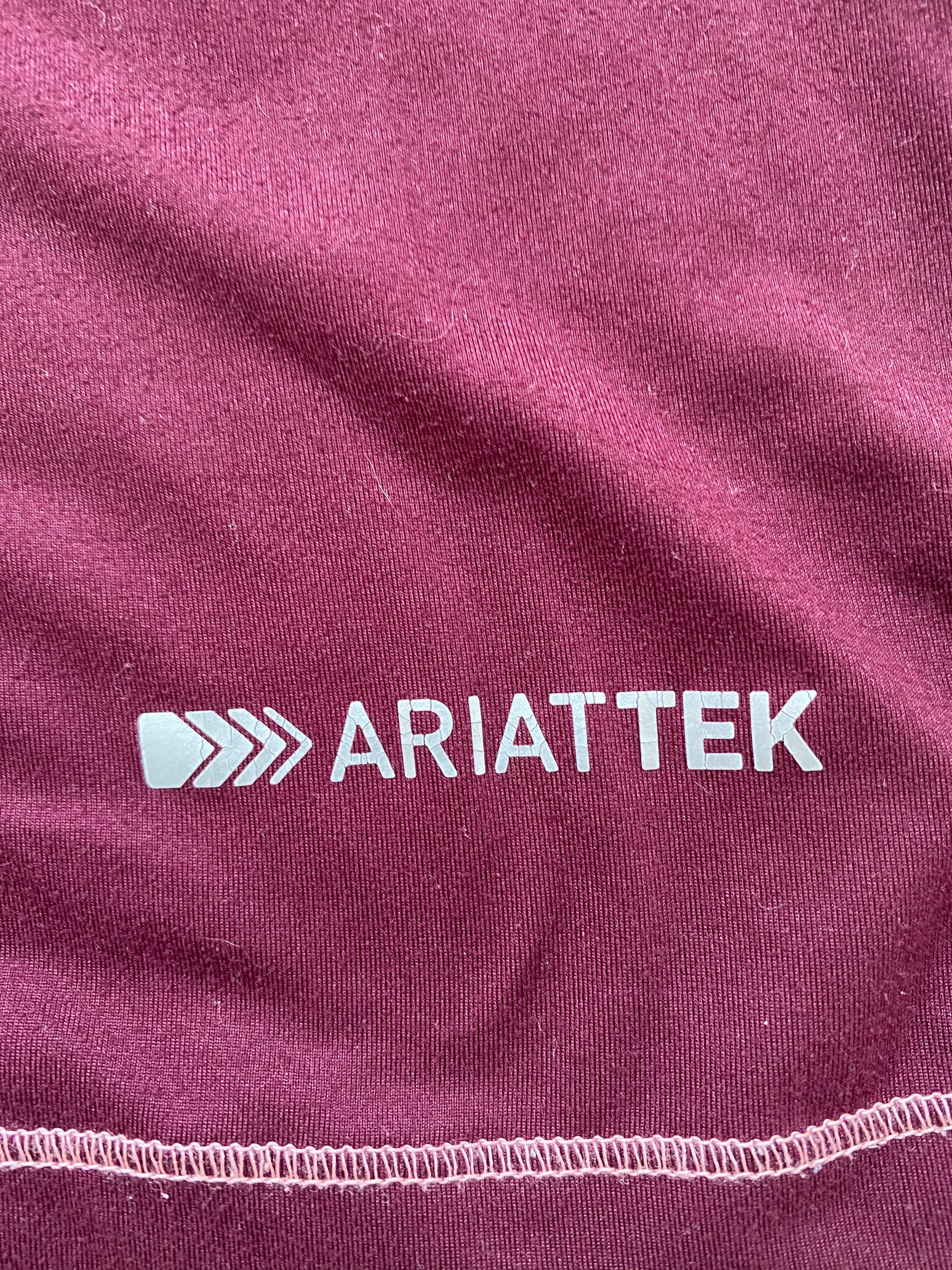 AriatTEK Heat Series Pink 1/4 Zip Riding Base Layer Women’s XL